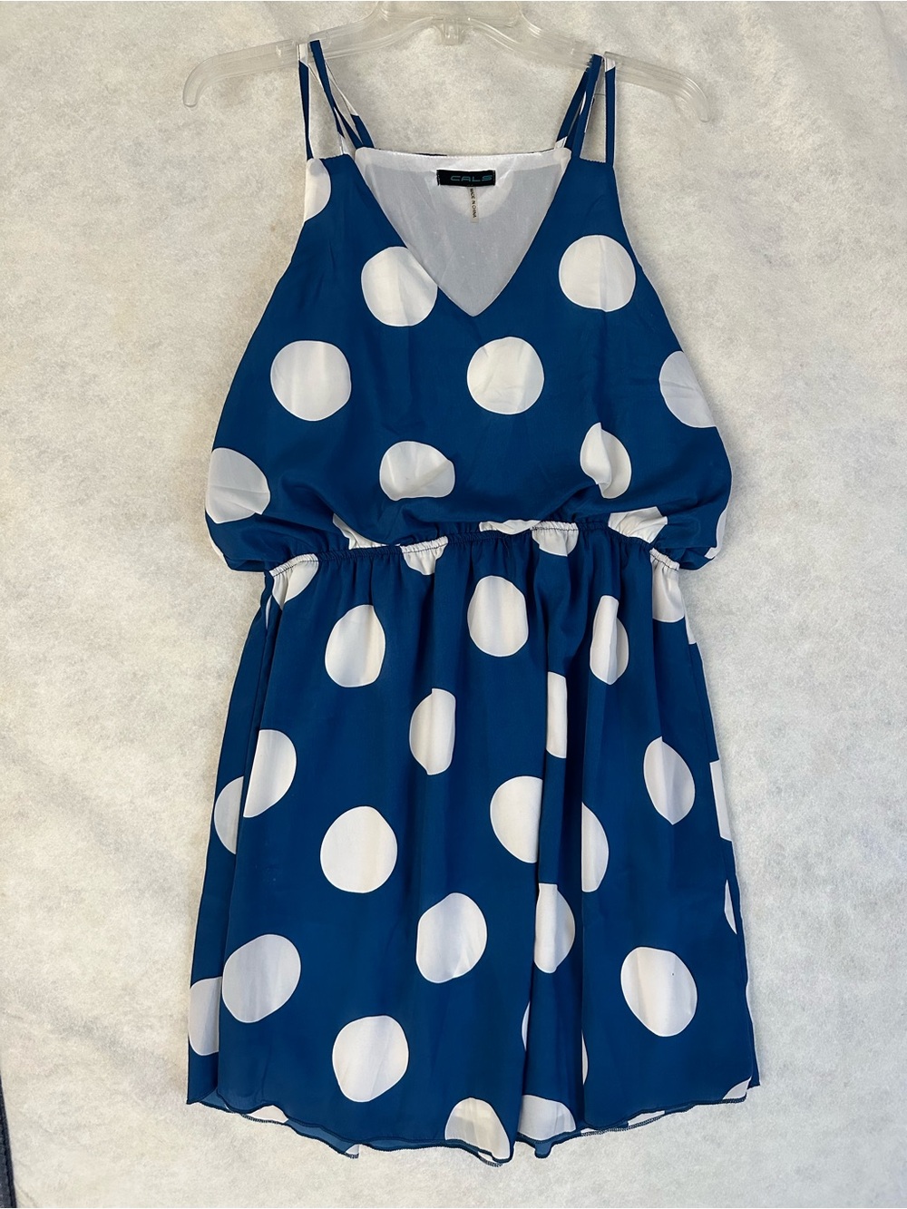 Blue Polka Dot Sundress